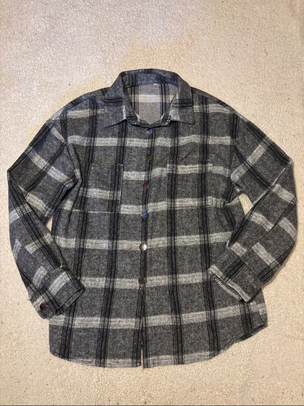 Unbranded Plaid Shacket 2XL